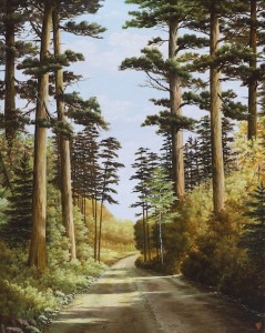 "Gunflint Pines" by Anna C. Johnson, is at the Johnson Heritage Post.