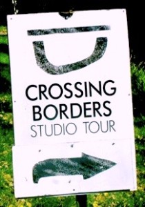 Look for the Crossing Borders signs.