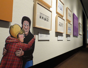 "For Better of Worse: The Comic Art of Lynn Johnston" continues at the Thunder Bay Art Gallery.