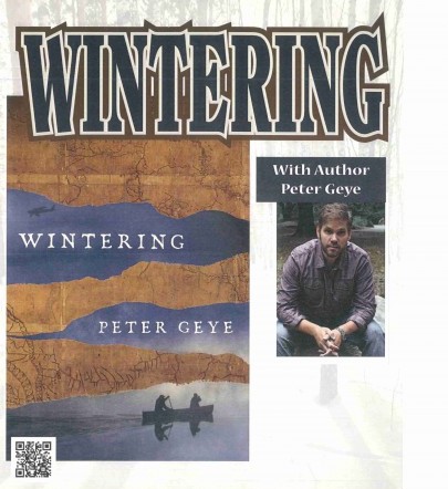 Peter Geye will speak at the Grand Marais Public Library on Friday.