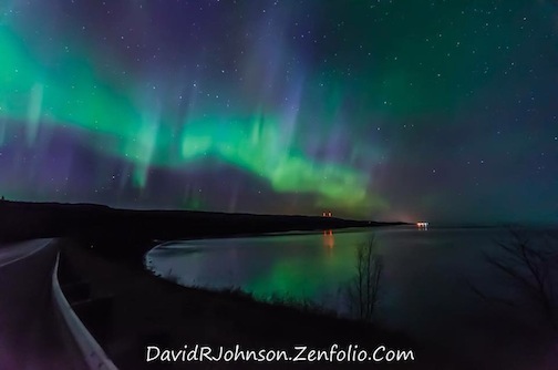Northern Lights by David Johnson.