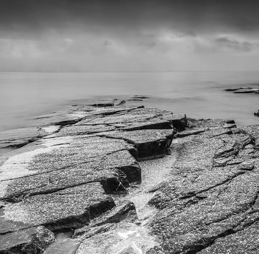 Grey days of November : Stoney Point by John Gregor