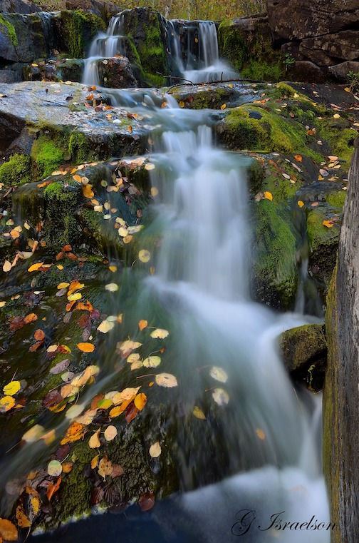 Autumn in the air at Keene Creek, Duluth, by Gregory A. Isrealson.
