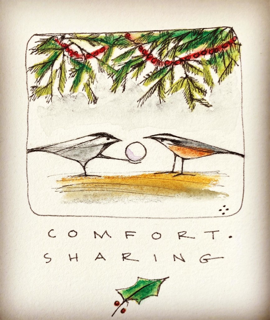 "Sharing," from the Comfort Series by Betsy Bowen.