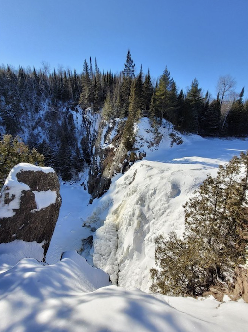 The High Falls at Tettegouche by the Northshoreexplorer.