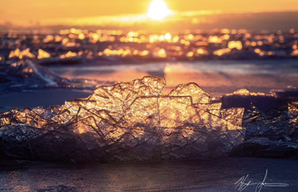 Lake Superior ice season by Hayes Scriven.
