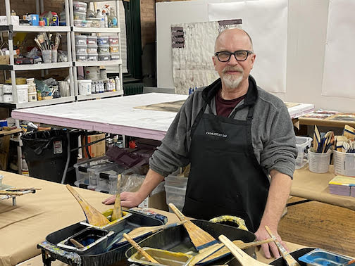 Jeff Hirst is the Grand Marais Art Colony's Instagram Takeover /////artist on Thursday.