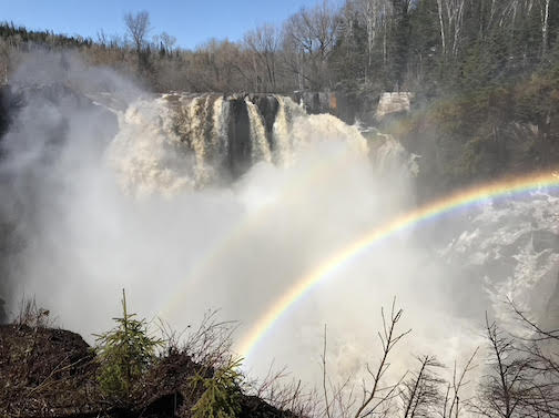 The High Falls this week by Tracey Cullen.