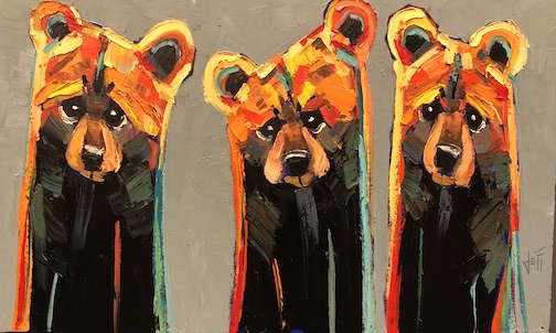 The Three Bears by Jeff Boutin.