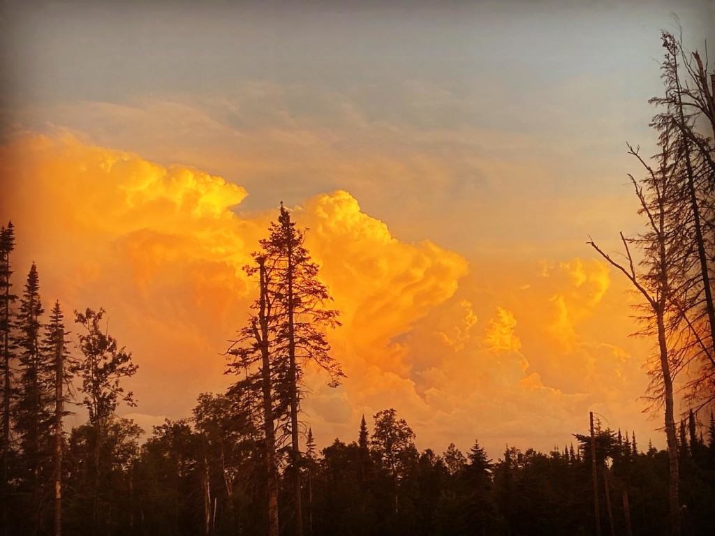 Clouds at sunset by Anton Moody.