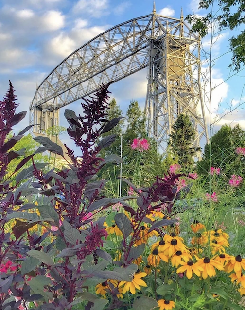 Duluth in the summer by Marth Lind.