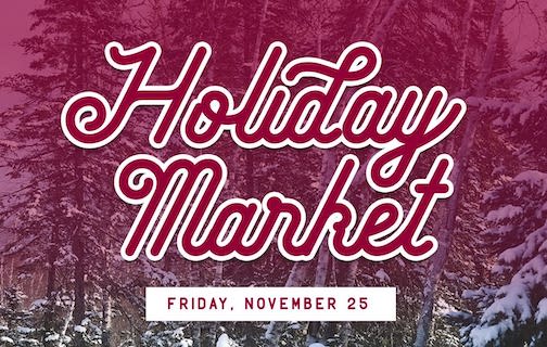 North Shore Winery's third Holiday Market will offer a variety of art, gifts, food, and wines. There will be holiday decorations, art, gifts, wreaths, maple syrup, wine gift baskets, and warm winter beverages.  Friday, November 25 Tasting Room open 12:30 pm-7:30 pm Holiday Market is from 12:30 pm-5 pm.