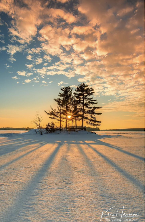 Winter island by Ken Harmon.