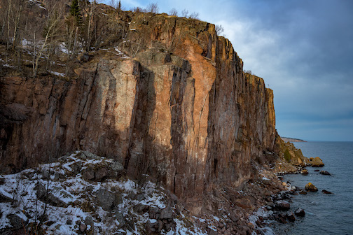Cliff face by Mark Tessier.