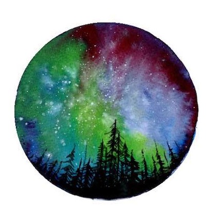 Rachel Rae Klesser will give a painting demonstration on how to paint the northern lights at Joy and Company April 27, 4-6 pm.