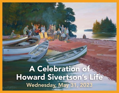 A celebration of Howard Severtson's life will be held at Up Yonder on Wednesday, May 31.