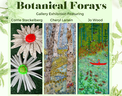 A new exhibit entitled "Botanical Forays" opens at the Johnson Heritage Post on Friday.