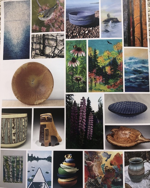 Art Along the Lake Fall Studio Tour opens at 10 am on Friday and runs daily through Oct 1.