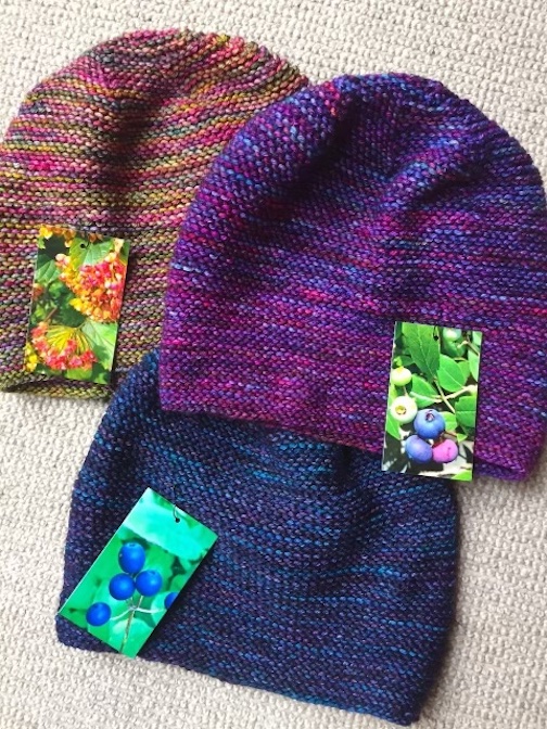 Hand-knitted, original design, textiles in organic fibers by sue Stavig. She will be a guest at Betsy Bowen's Studio Sept. 28-Oct. 1.