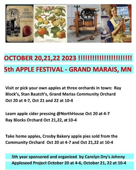 Apple Fest is Oct 20-22 this year.