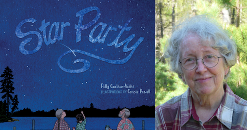 Author Polly Carlson Voiles and illustrator Consie Powell discussing their book, Star Party, at 11 am Saturday at Drury Lane Books.