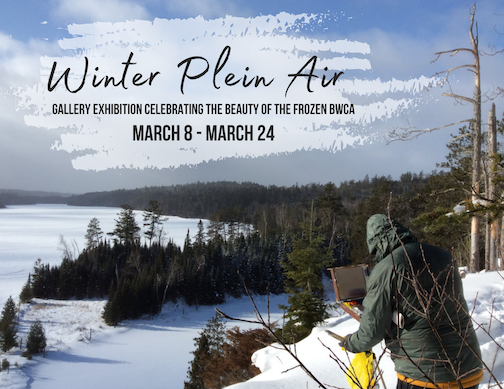 An exhibitt of works by artists participating in Winter Plein Air opens at the Johnson Heritage Post on March 8.