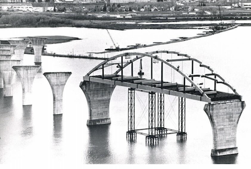 The Bong Bridge in 1982, News-Tribune file photo.