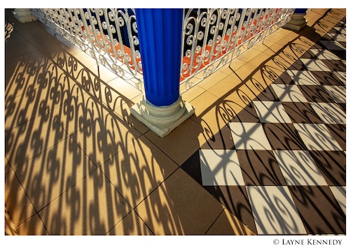 Temporary morning shadows that last a lifetime. Sancti Spiritus, Cuba by Layne Kennedy.