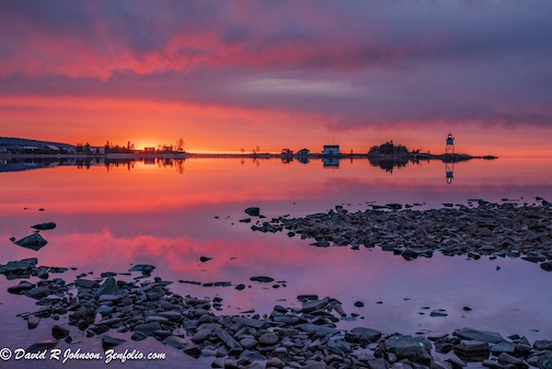 Good morning from Grand Marais by David Johnson.