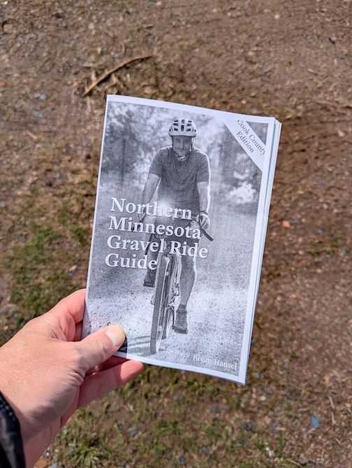 Here's the draft of the Northern Minnesota Gravel Ride Guide. I have one more map to finish by Bryan Hansel.