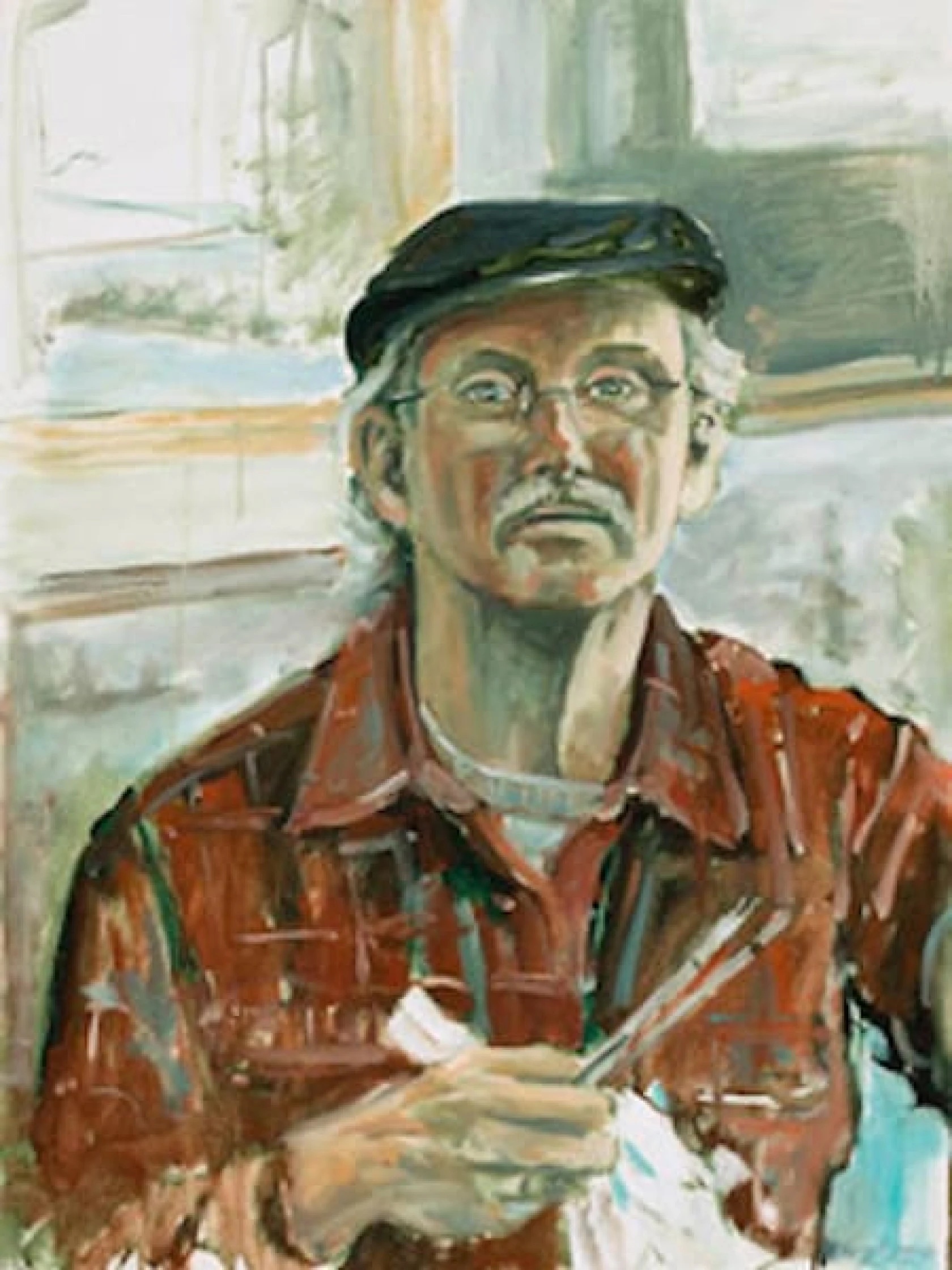 Lee Englund self portrait.