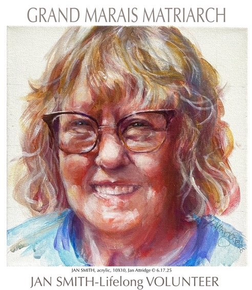 Jan Smith, by Jan Attridge.