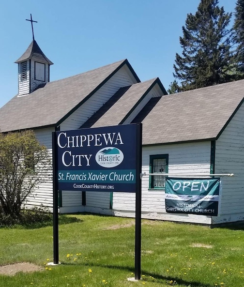 Summer tours of the Chippewa Cty historic church begin.