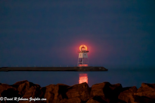 The full Strawberry Moon by David Johnson.
