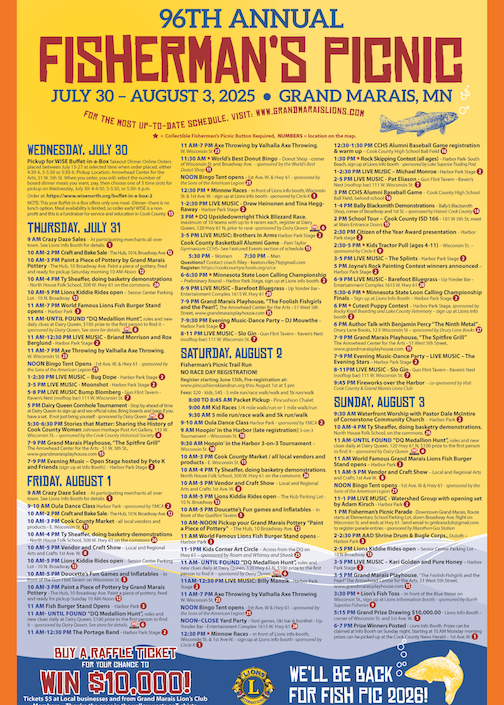 Fisherman's Picnic schedule of events To ffind out more, click here.