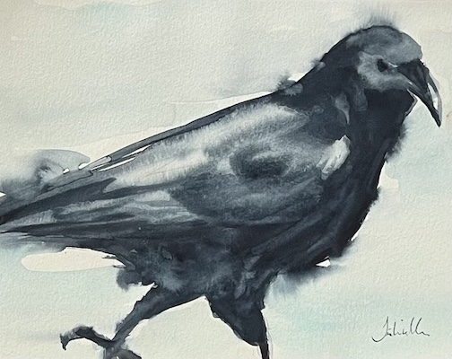 Untitled by Trisha Miller, one of the pieces in the Backwoods Artists show at the Washnurn Cultural Center.