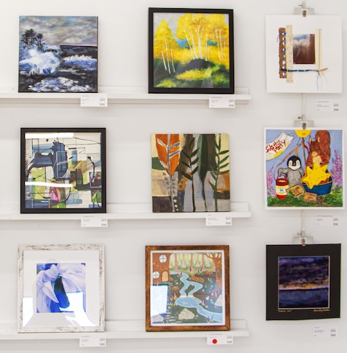 A selection of works from the Muse 2024 exhibit which opened in Studio 21.. The exhibit continues through October. 25.