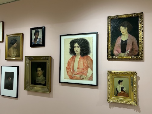 All Kinds of Peope, an exhibition of portraits is currently on view at the Tweed Museum of Art