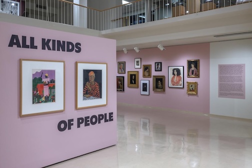 All Kinds of People, an exhibit of works from its collection, is currently on view at the Tweed Museum of Art. Photo by Rick
