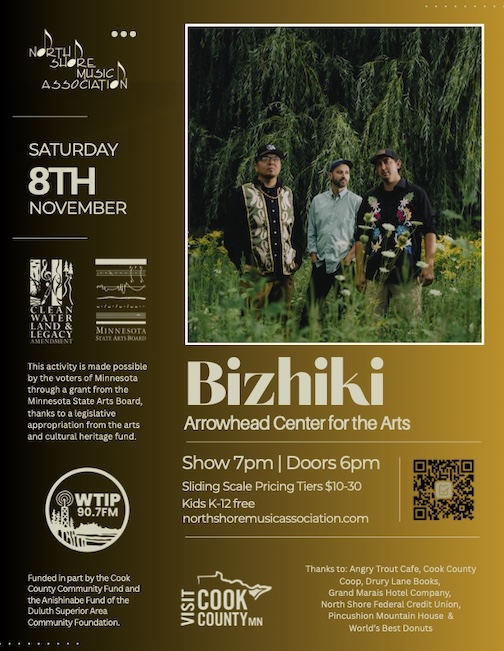 Bizhiki will be at the ACA Nov 8.