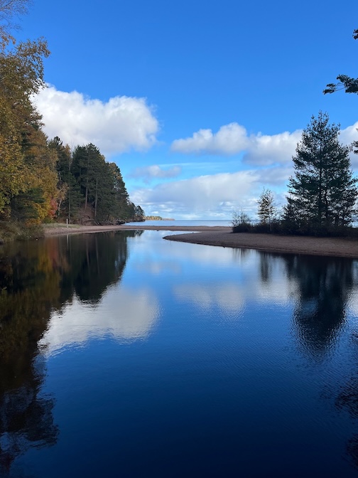 Blue on blue by Mike Wiggins, Jr.