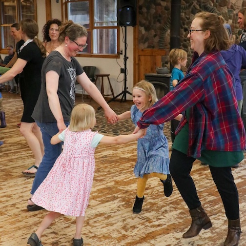 North House Folk School will hold Family Weekend, including a Contra Dance on Fridaynight.