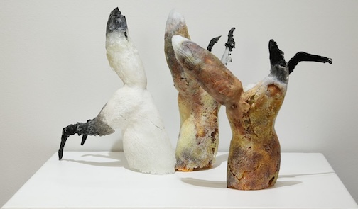 Fragile, glass works by Gayle Church, is currently on view at the Thunder Bay Art Gallery.