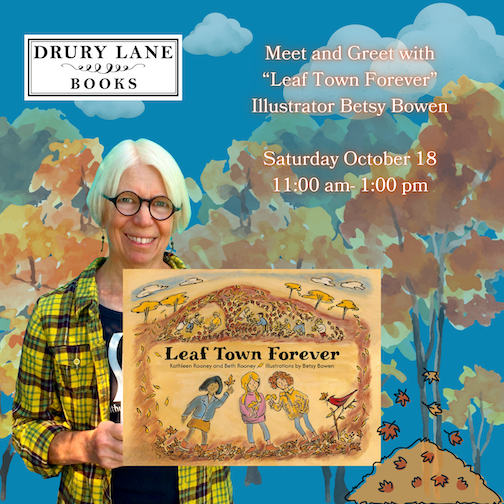 Meet and greet Betsy Bowen at Drury Lane Books.