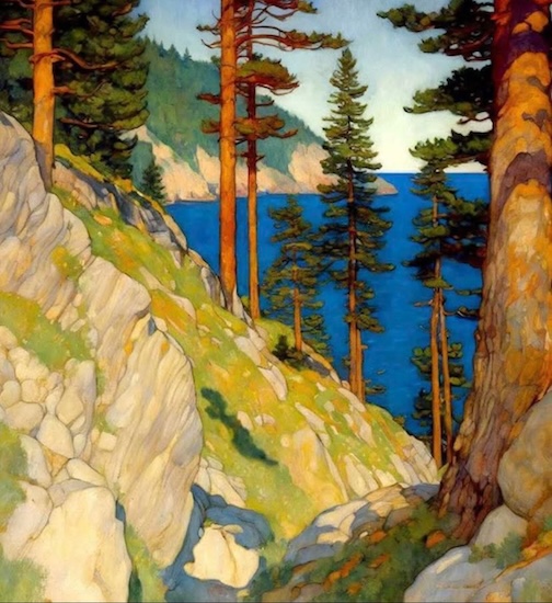 Lake Superior (2025) by Jef Bourgeau.