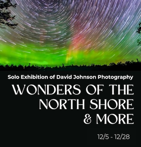 Photographer David Johnson opens an exhibit of his work at the Johnson Heritage Post on Dec 5.