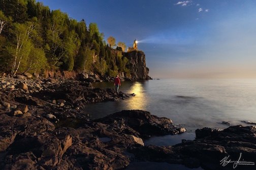 Split Rock Shines by Hayes Scriven.