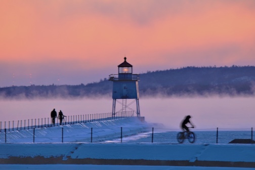 Dude rockin' Two Harbors by Matthew Pastick.