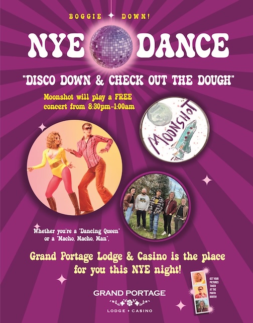 New Yeea's at the Grand Portage Lodge.