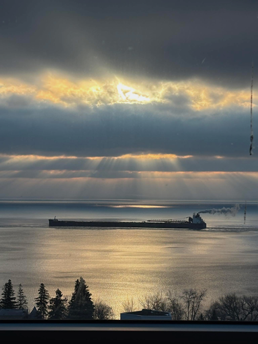On its way from : Duluth by Lisa Bloomquist.